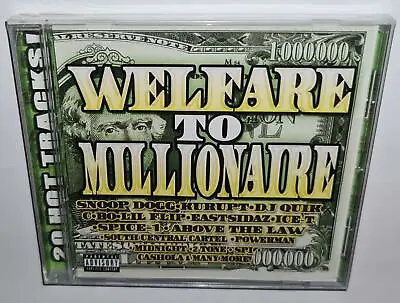 Va Welfare To Millionaire (2008) Brand Sealed Rare Cd Snoop Dogg Ice-t Kurupt • $32.17