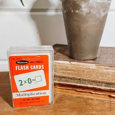 Vintage Math Flash Cards | Vintage Schoolroom • $8