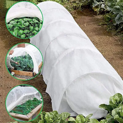 £10.95 • Buy 30gsm Garden Plant Fleece Frost Protection Winter Cover Horticultural