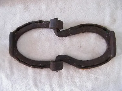 Antique Vintage Horseshoe Barn Hinge Blacksmith Farm Door Barn Gate Corral Stahl • $20