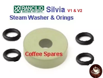 Rancilio Silvia SERVICE KIT For V1 & V2 Steam Valve And Pipe • $15