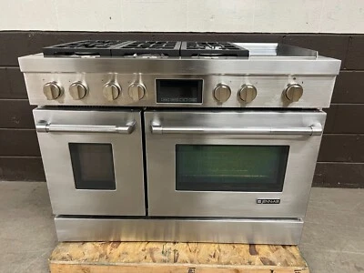 $5500.01 • Buy JennAir JDRP548WP02 - 48  Professional  Dual Fuel Range Oven 6 Burner Griddle #2