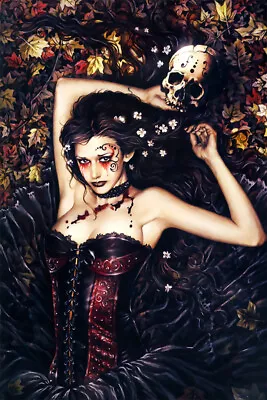 Victoria Frances Famous Echo Of Death Art Wall Indoor Room - POSTER 20x30 • $23.98