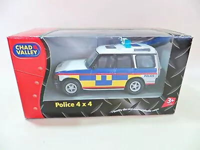 CHAD VALLEY 'LAND ROVER DISCOVERY 4x4 POLICE CAR' 1:36 MIB/BOXED • £8.99