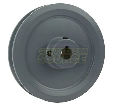 Cast Iron 4.75  Single Groove Shaft Pulley V Style A Belt 4L For 5/8  Sheave • $28.95