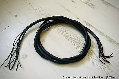 8way Multicore Cable (8 Pair) Min.L: 2.75m - Lynx Custom Cables (2 Available) • £15
