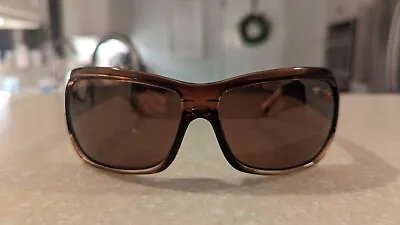 Maui Jim Sunglasses Palms MJ 111-01 Chocolate Fade HCL Bronze Polarized 7781 • $53.99