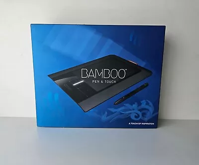 Wacom Bamboo Pen & Touch Graphic Tablet Signature Pad Model CTH460 • $29.95