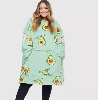 The Oodie Avocado Wearable Hooded Blanket • $39