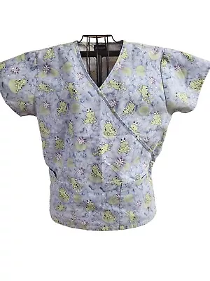 Absolute Scrub Top Size Medium With Frog Pattern. • $8