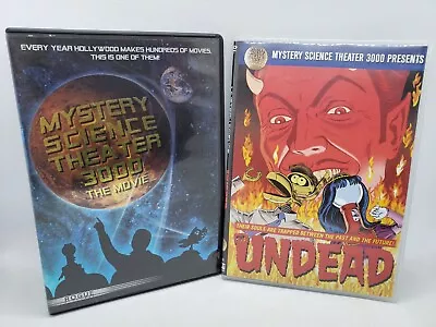 MST3K DVD Lot: MST3K The Movie & Classic Episode Together! Very Good Condition! • $15.13