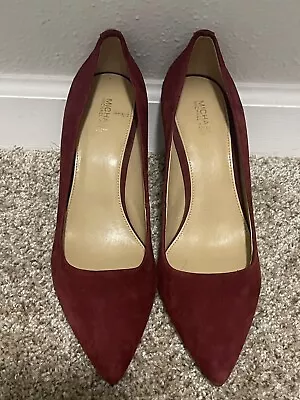 Michael Kors Dorothy Flex Stiletto Suede Leather Pumps • $30