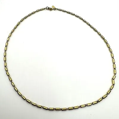 Vintage Monet GOLD Tone Link Choker Necklace 15 In • $14.07