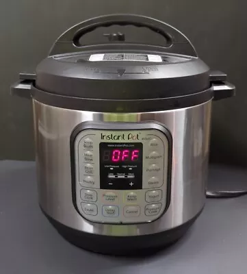 Instant Pot DUO Electric Pressure 7-in-1 Multi-Cooker 6 Qt Stainless (Tested) • $48.97