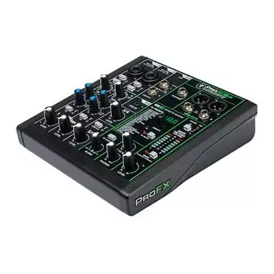 £160.50 • Buy Mackie - 'ProFX6v3' 6 Channel Effects Mixer With USB, Onyx Mic Preamps, 24 FX, 1