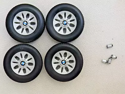 Kyosho Bmw X5 Set Of 4 For 1:18 Spare Wheels Tyres Only Spare Part • £14.99