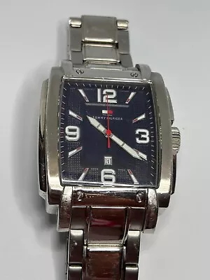 Working Men's Silver Tommy Hilfiger TH81.1.14.0781 Quartz Watch GR • $90