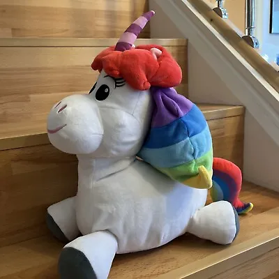 Disney Plush Inside Out Rainbow Unicorn Soft Toy • £14.99