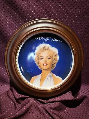 Bradford Exchange Marilyn Monroe Plate “shimmer And Chiffon“ • $45
