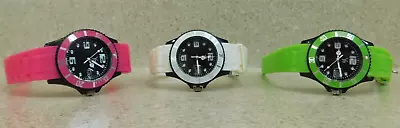 Yo Women's Watch Lot Of 3 Watches Green Pink White • $13.96