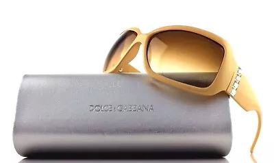 $499.95 • Buy RARE Authentic D&G Dolce & Gabbana Pink Nude Crystal Sunglasses DG 6042 B 796/13
