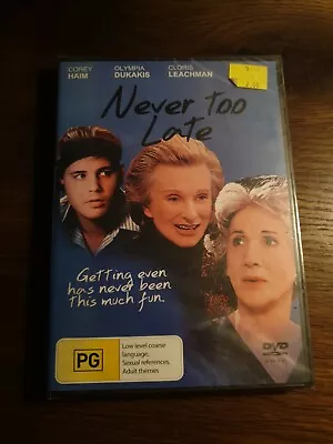 Never Too Late - Olympia Dukakis - DVD - Region 4 NEW See Store Theres More  • $9.99