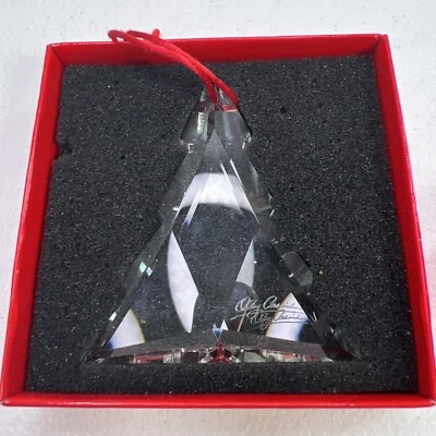 $9.99 • Buy Vintage Oleg Cassini Crystal Tree Christmas Ornament Signed W/ Box