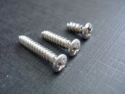 45 Pcs #8 With #6 Stainless Phillips Oval Head Garnish Trim Screws Fits Ford • $11.99