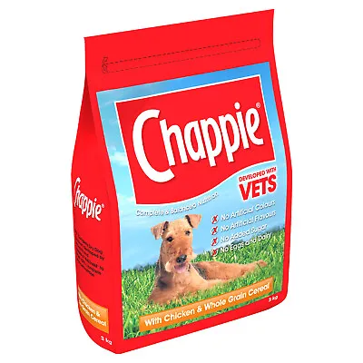 Chappie Complete Dog Food Vitamins Chicken Protein Fibre • £7.50