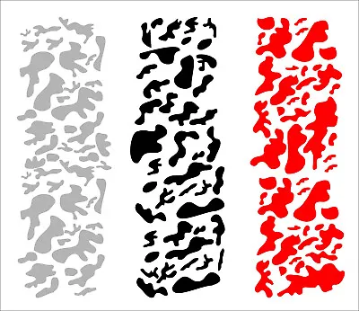 Camouflage Camo Kit Sheets Vinyl Stickers Graphics Decals Car Dirt Bike Van Quad • £15.44