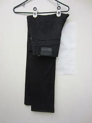 Hugo Boss Maine Regular Fit Jeans Stretch Black Tag 33x32 (Real 34x32) • $49.99