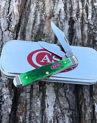 CASE XX *e 2022 RED/GREEN MAGICIANS SMALL SWELL CENTER KNIFE KNIVE ADE ONLY • $85