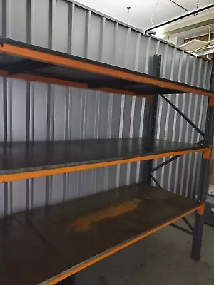 Pallet Racking Dexion Heavy Duty Warehouse Shelving Orange  Beams • £17