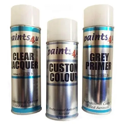 PEUGEOT KTB Car Spray Paint Complete Repair Kit GRIS GALLIUM • £29.48