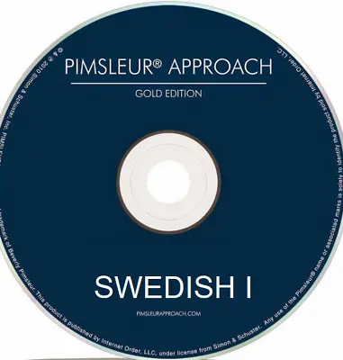 Pimsleur Swedish I - 16 CDs - Level 1 (One) 30 Units • £47