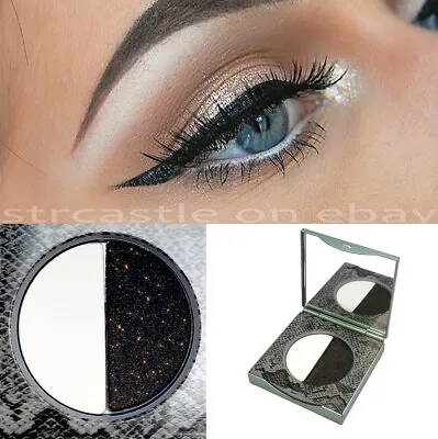 MALLY 24/7  Eyeshadow Powder Duo  Black W/Gold NWOB • $7.49