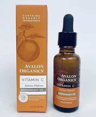 Avalon Organics Intense Defense With Vitamin C Antioxidant Oil 1 Fl Oz • $19.99