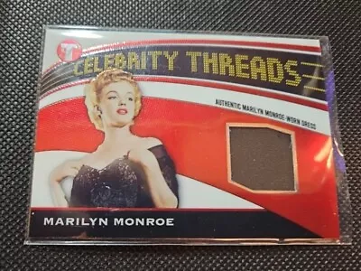 Marilyn Monroe Authentic Worn Dress Relic 2005 Topps Pristine Celebrity Threads • $99.99