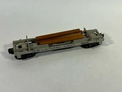 Lionel 3361-55 Operating Log Dump Flatcar 4 Logs Non-operational Lot G-12 • $12.95