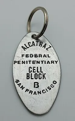 ALCATRAZ - Federal Penitentiary CELL BLOCK - B San Francisco Vintage Keychains • $14.24