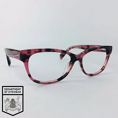£35 • Buy KAREN MILLEN Eyeglasses PINK TORTOISE CATS EYE Glasses Frame MOD: KM112 30743793