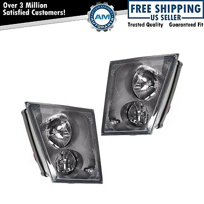 Driving Fog Lights Lamps Pair Set LH Left And RH Right For Volvo Truck VNL VNM • $91.90