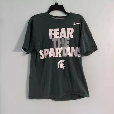 Nike Michigan State “fear The Spartans” Tee Size L • $0.99