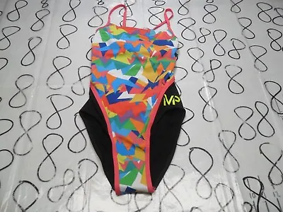 NWOT Women’s SZ Michael  Phelps Aqua Infinity 1 Piece Bathing Suit • £19.27