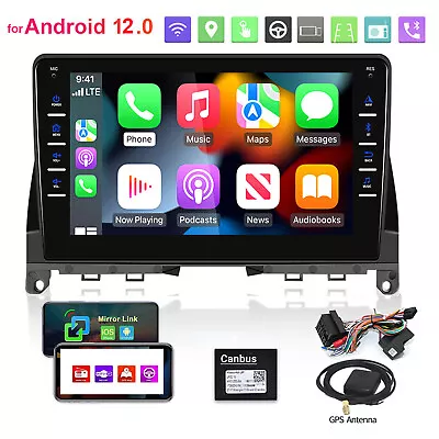 8  Android 12 Wifi For Mercedes Benz C Class W204 S204 Car Stereo Radio GPS Navi • $142.87