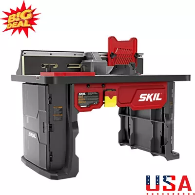24 X16  Benchtop Portable Router Table 2 Adjustable Router Lectric Craftsman New • $221.25