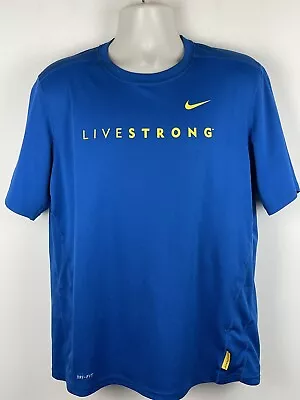 NIKE DRI-FIT LIVESTRONG MENS SHORT SLEEVE T SHIRT Sz XL • $9.99