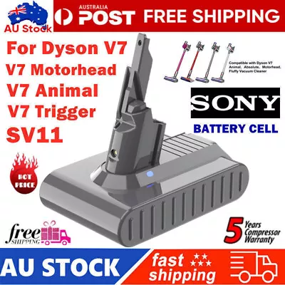 Replacement Battery For Dyson V7 Motorhead V7 Animal SV11 Trigger Car+Boat Sony • $28.99