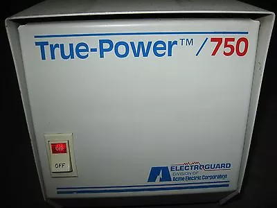 Acme PLC85002 True-Power 750 VA Constant Voltage Regulator Line Conditioner 120v • $450