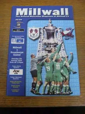 05/01/2002 Millwall V Scunthorpe United [FA Cup] • £3.99